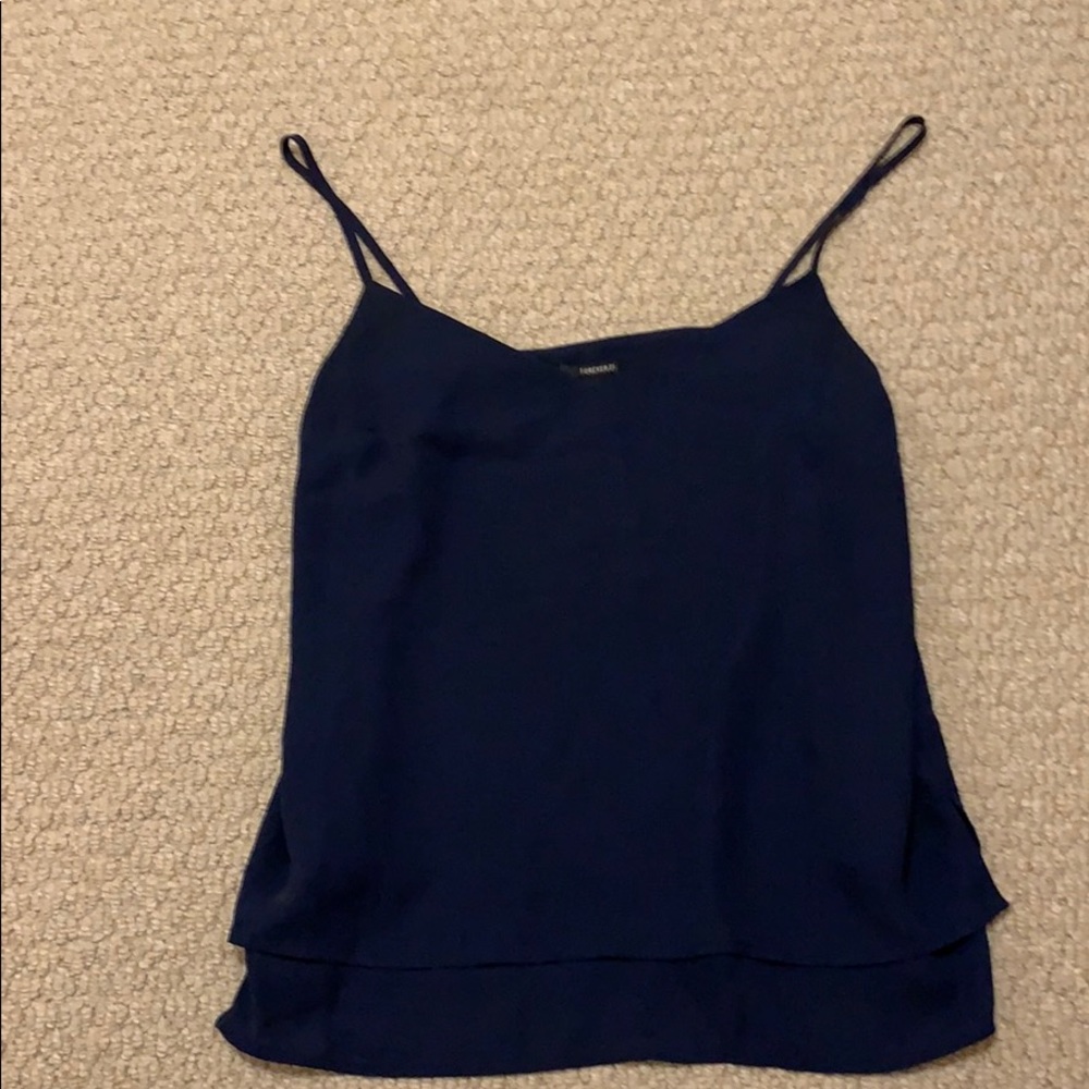 Forever 21 blue silk cami